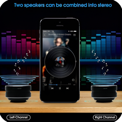 StickyWave™ - The Stick-On Bluetooth Speaker