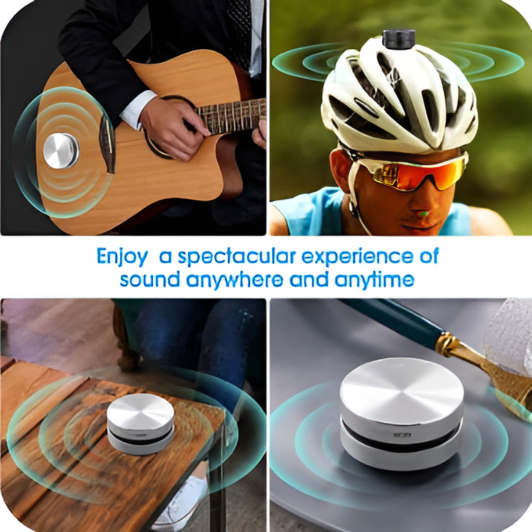 StickyWave™ - The Stick-On Bluetooth Speaker